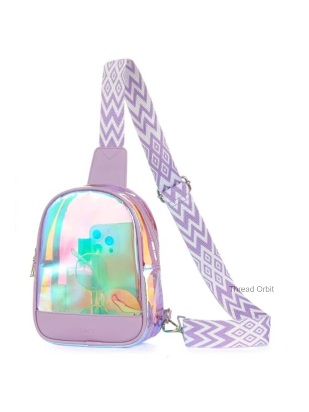 Clear Crossbody Stadium Approved TPU Sling Bag Hands Free